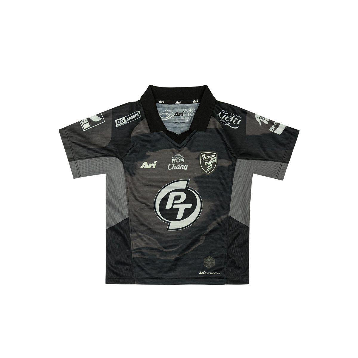 ARI PT PRACHUAP FC 2026/2027 THIRD KIDS JERSEY - BLACK/WHITE/GREY