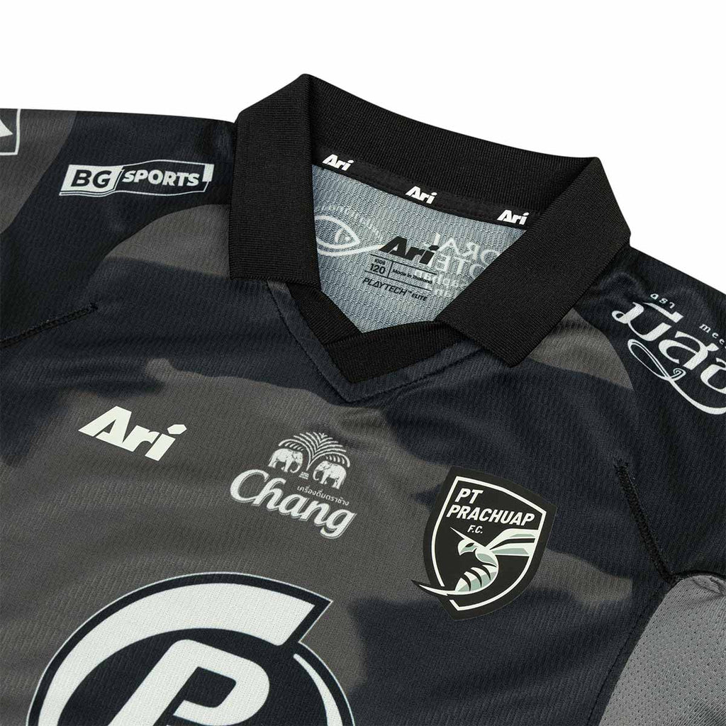 ARI PT PRACHUAP FC 2026/2027 THIRD KIDS JERSEY - BLACK/WHITE/GREY