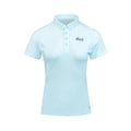 ARI WOMEN ADEPT GOLF POLO - BLUE/BLUE/SILVER