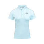 ARI WOMEN ADEPT GOLF POLO - BLUE/BLUE/SILVER