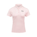 ARI WOMEN ADEPT GOLF POLO - PINK/PINK/SILVER