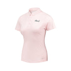 ARI WOMEN ADEPT GOLF POLO - PINK/PINK/SILVER