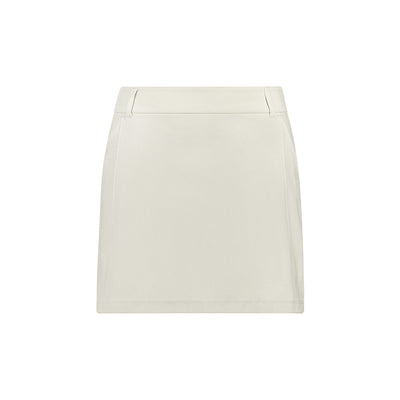 ARI WOMEN ADEPT GOLF SKORTS - BEIGE/BEIGE/WHITE