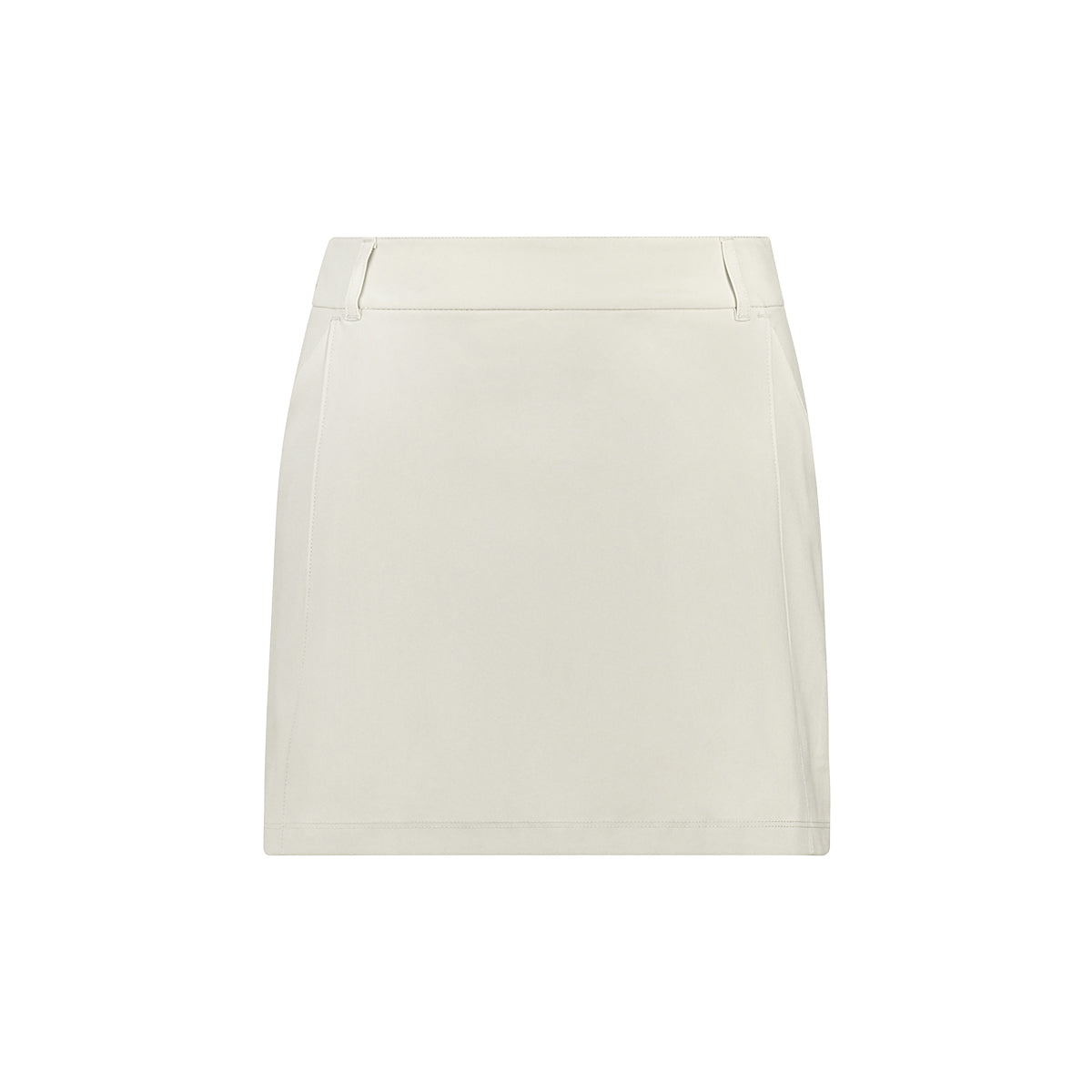 ARI WOMEN ADEPT GOLF SKORTS - BEIGE/BEIGE/WHITE