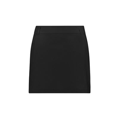 ARI WOMEN ADEPT GOLF SKORTS - BLACK/BLACK/WHITE