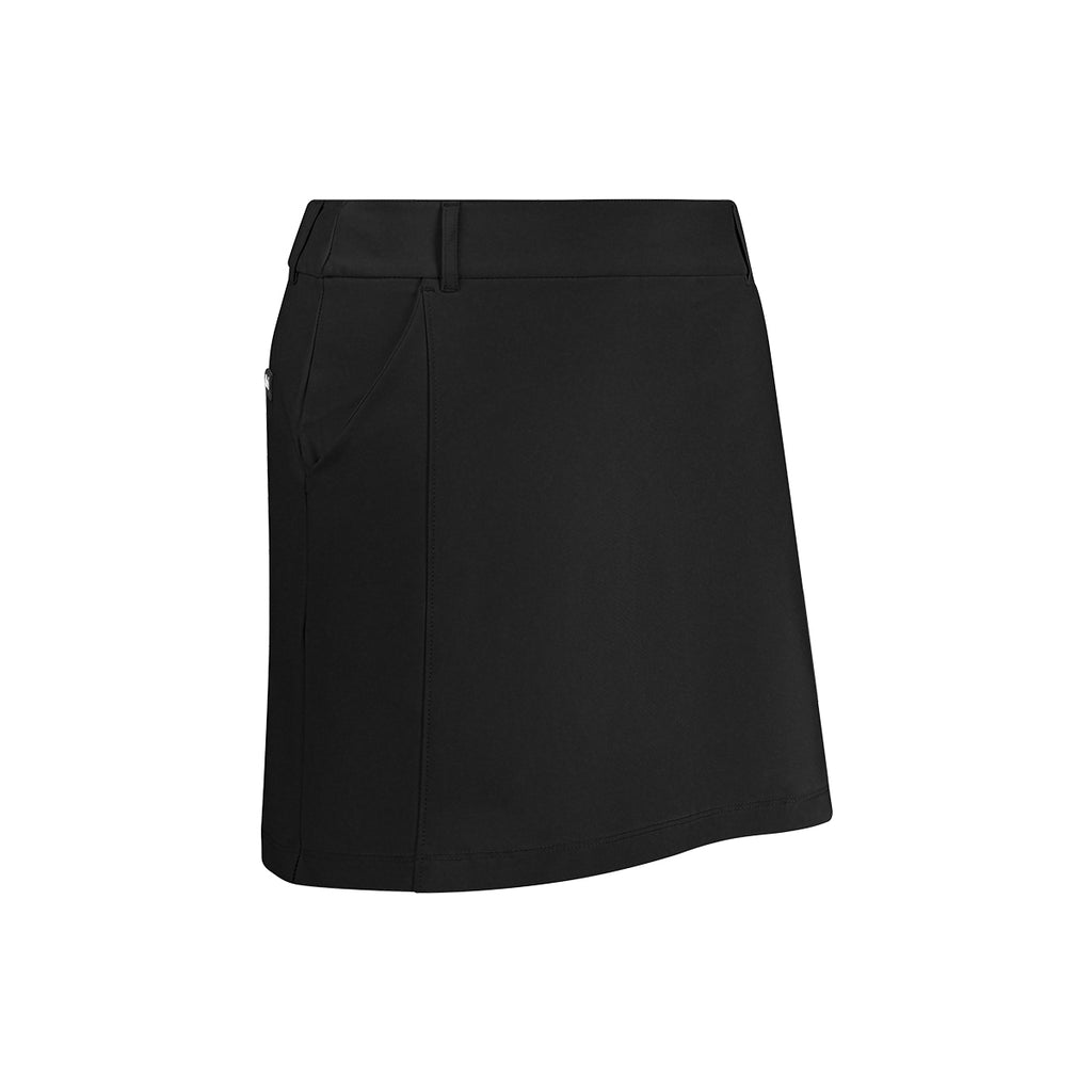 ARI WOMEN ADEPT GOLF SKORTS - BLACK/BLACK/WHITE