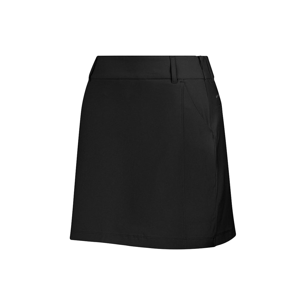 ARI WOMEN ADEPT GOLF SKORTS - BLACK/BLACK/WHITE