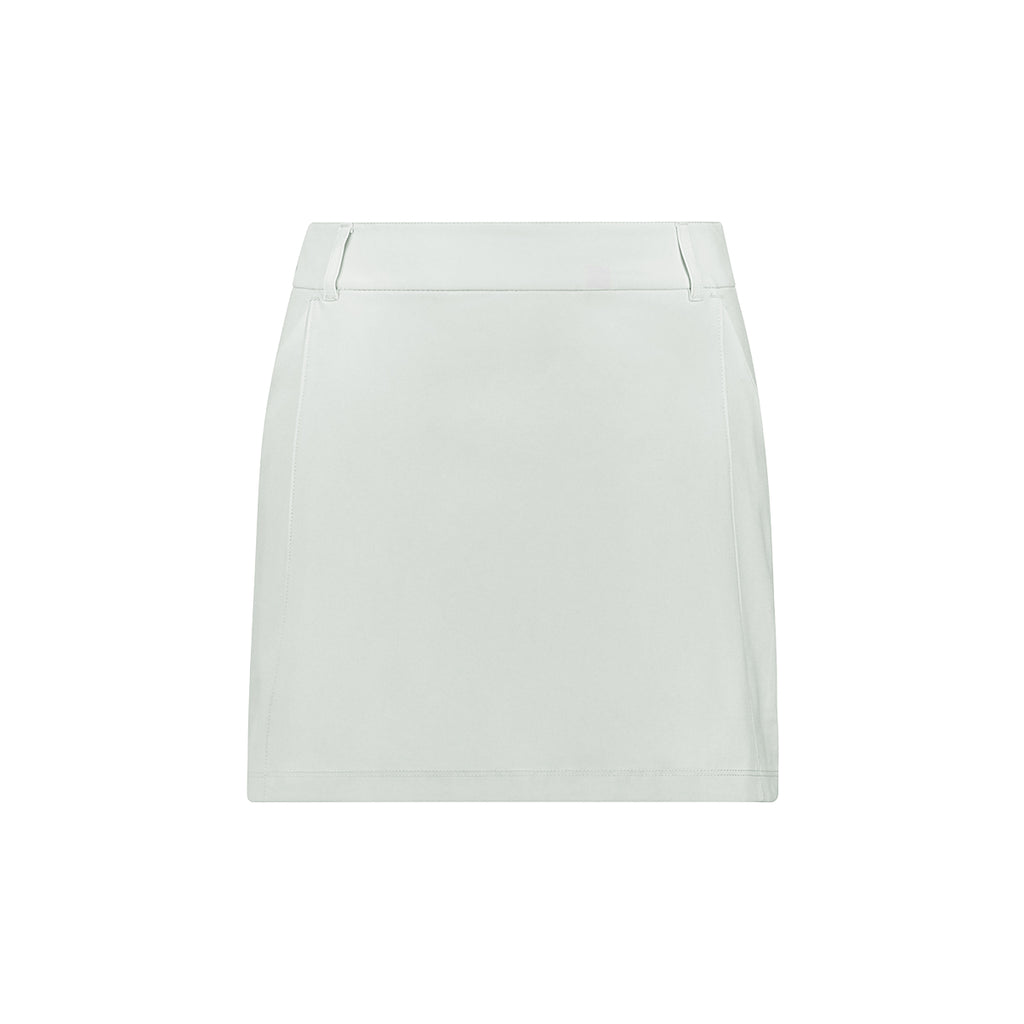 ARI WOMEN ADEPT GOLF SKORTS - GREY/GREY/WHITE