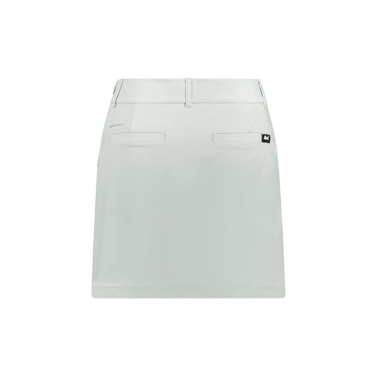 ARI WOMEN ADEPT GOLF SKORTS - GREY/GREY/WHITE