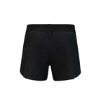 ARI WOMEN ELITE 3 INCHES RUNNING SHORT - BLACK/BLACK/SILVER