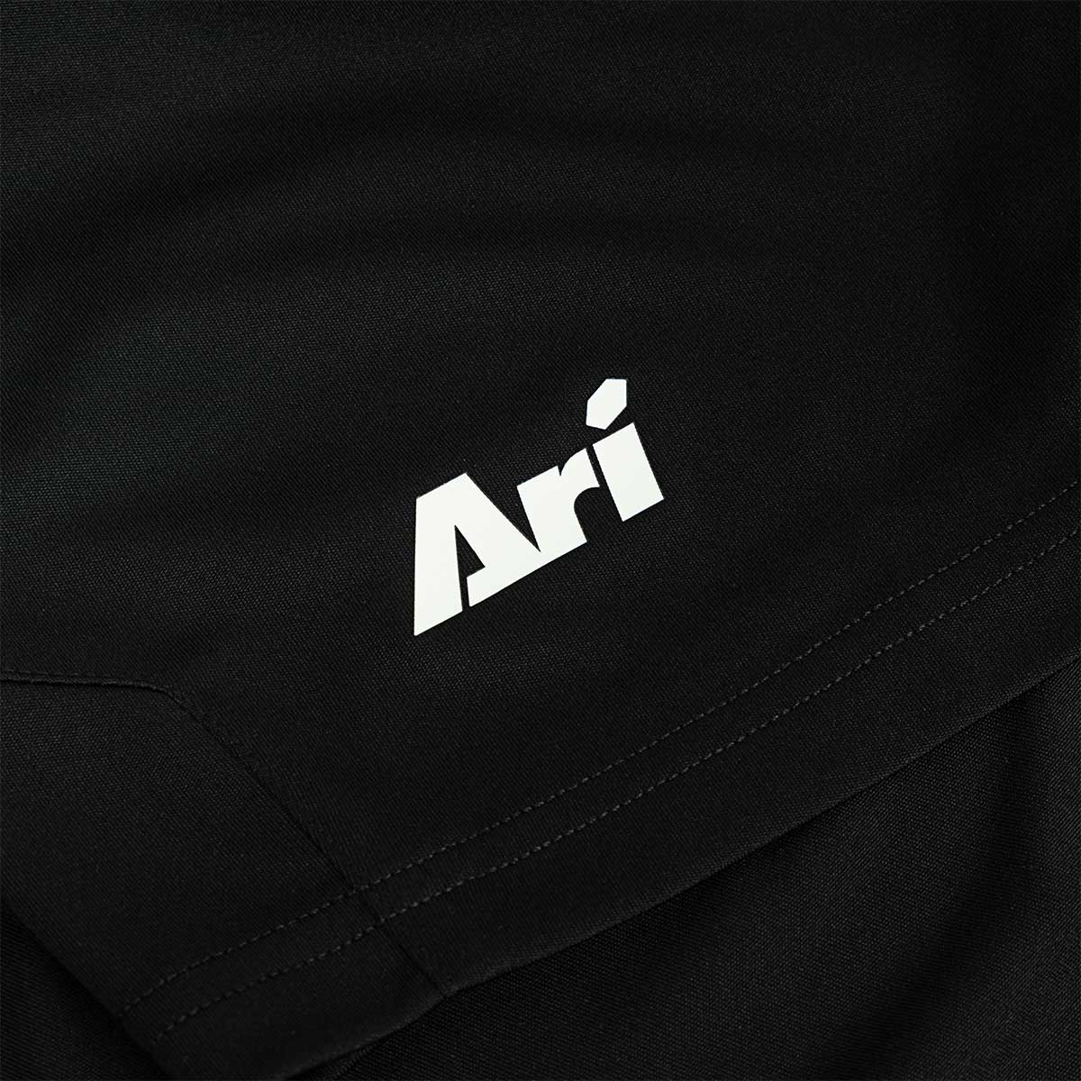 ARI WOMEN ESSENTIAL TEAM SHORTS - BLACK/WHITE/BLACK