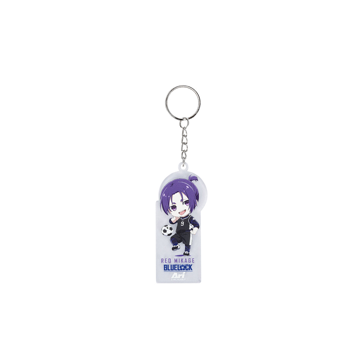 ARI X BLUE LOCK REO ACRYLIC KEYCHAIN - BLUE/BLUE/WHITE