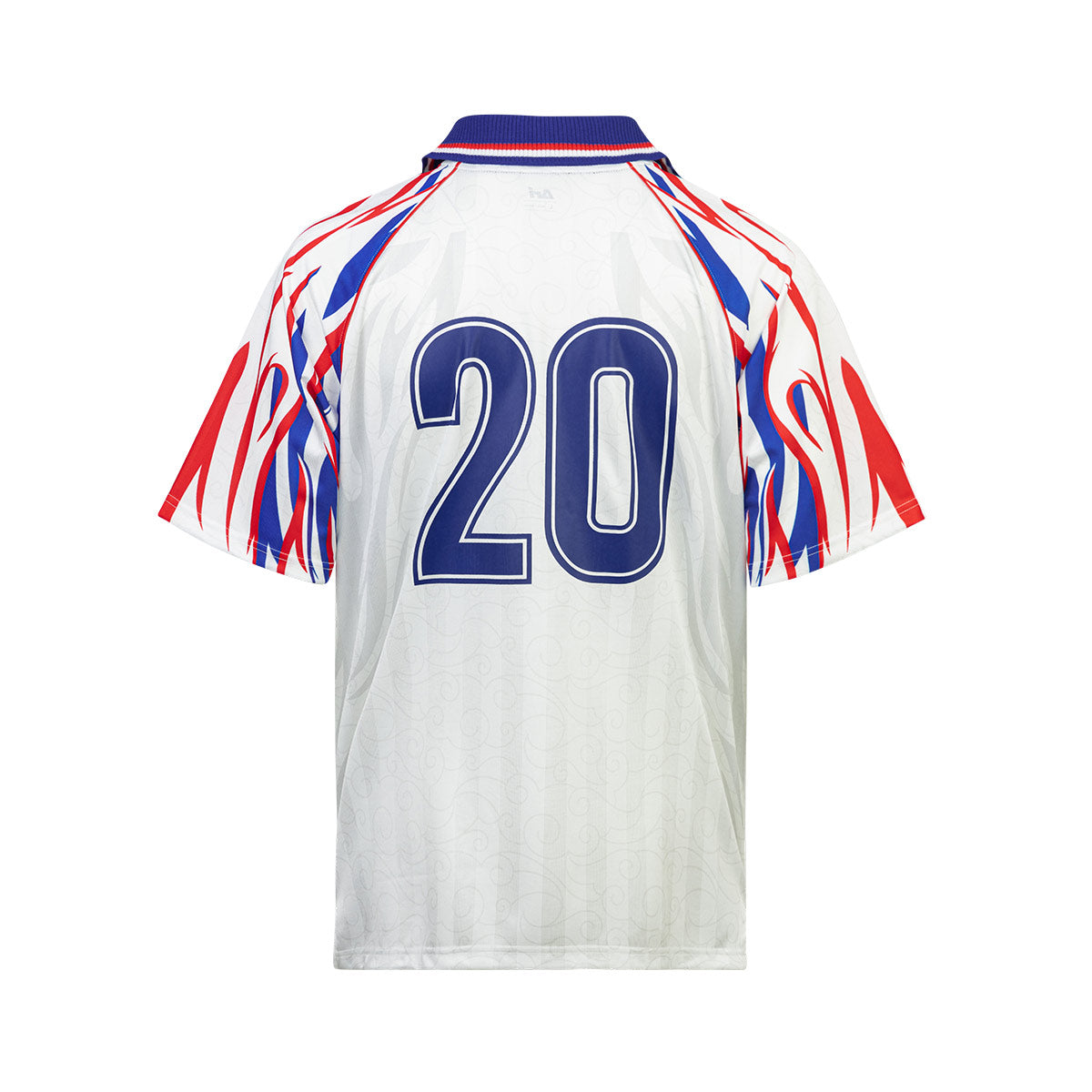 ARI X CAPTAIN TSUBASA WORLD YOUTH AOI AWAY RETRO JERSEY - WHITE/BLUE/RED