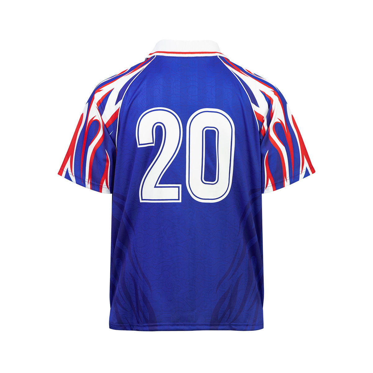 ARI X CAPTAIN TSUBASA WORLD YOUTH AOI HOME RETRO JERSEY - BLUE/WHITE/RED