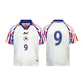ARI X CAPTAIN TSUBASA WORLD YOUTH HYUGA AWAY RETRO JERSEY - WHITE/BLUE/RED