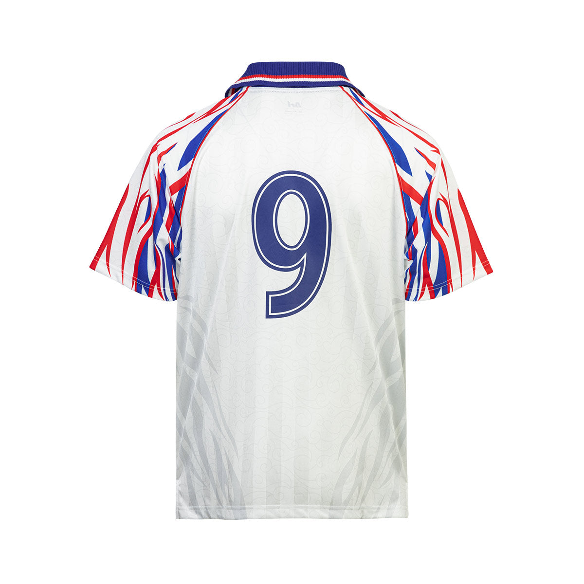 ARI X CAPTAIN TSUBASA WORLD YOUTH HYUGA AWAY RETRO JERSEY - WHITE/BLUE/RED