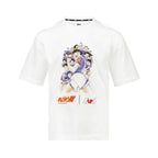 ARI X CAPTAIN TSUBASA WORLD YOUTH JAPAN YOUTH OVERSIZED TEE - WHITE/BLUE/RED