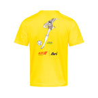 ARI X CAPTAIN TSUBASA WORLD YOUTH SANTANA REGULAR TEE - YELLOW/GREEN/BLUE