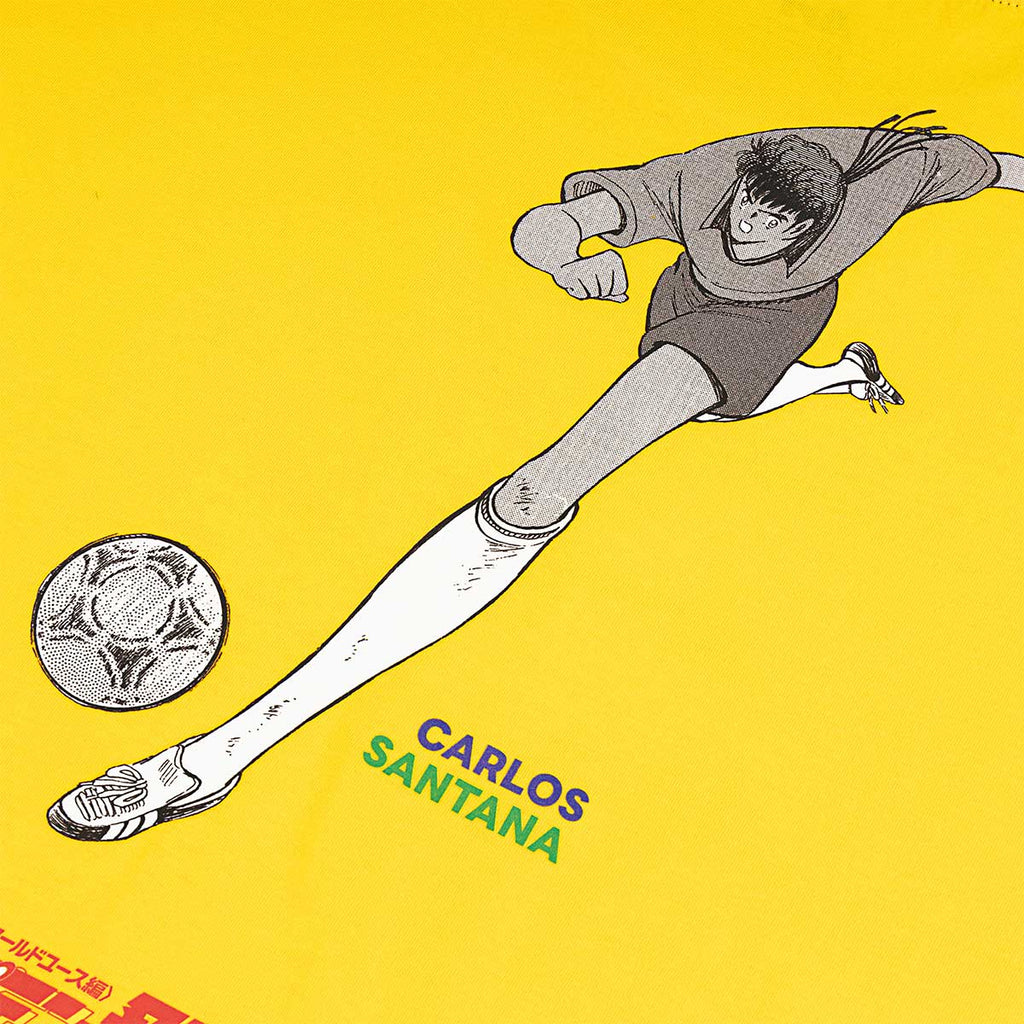 ARI X CAPTAIN TSUBASA WORLD YOUTH SANTANA REGULAR TEE - YELLOW/GREEN/BLUE