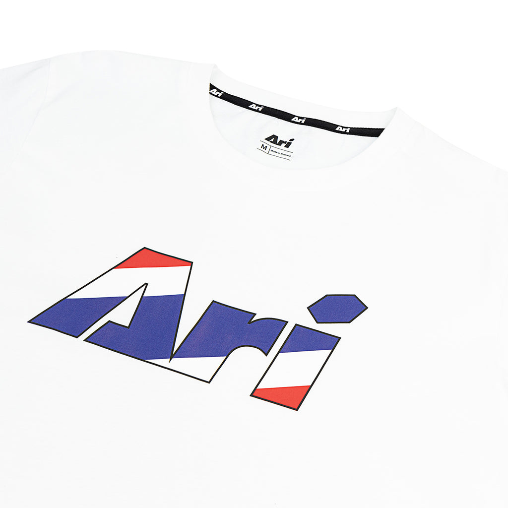 ARI X CAPTAIN TSUBASA WORLD YOUTH THAILAND YOUTH REGULAR TEE - WHITE/BLUE/RED