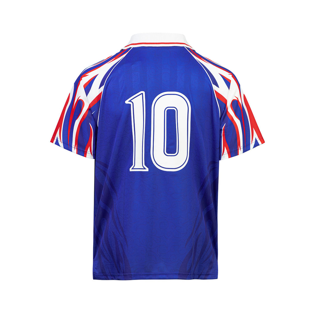 ARI X CAPTAIN TSUBASA WORLD YOUTH TSUBASA HOME RETRO JERSEY - BLUE/WHITE/RED