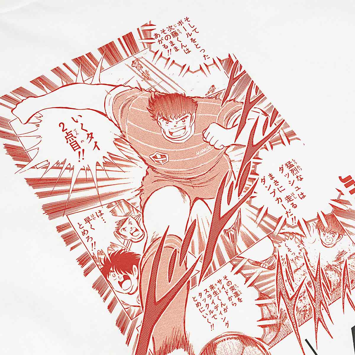 ARI X TSUBASA 2025 JITO REGULAR TEE - WHITE/RED/BLACK