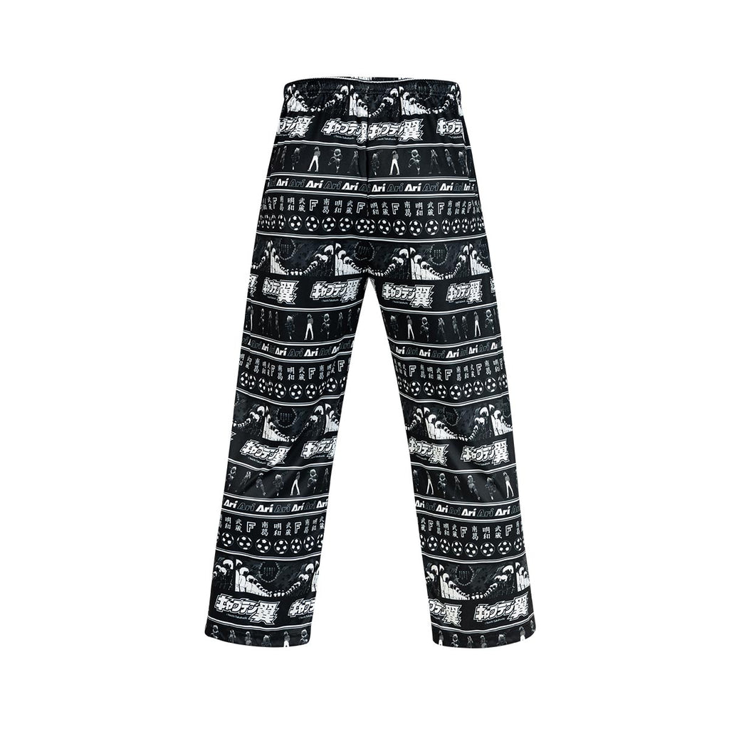 ARI X TSUBASA 2025 RELAXING PANTS - BLACK/WHITE/BLACK