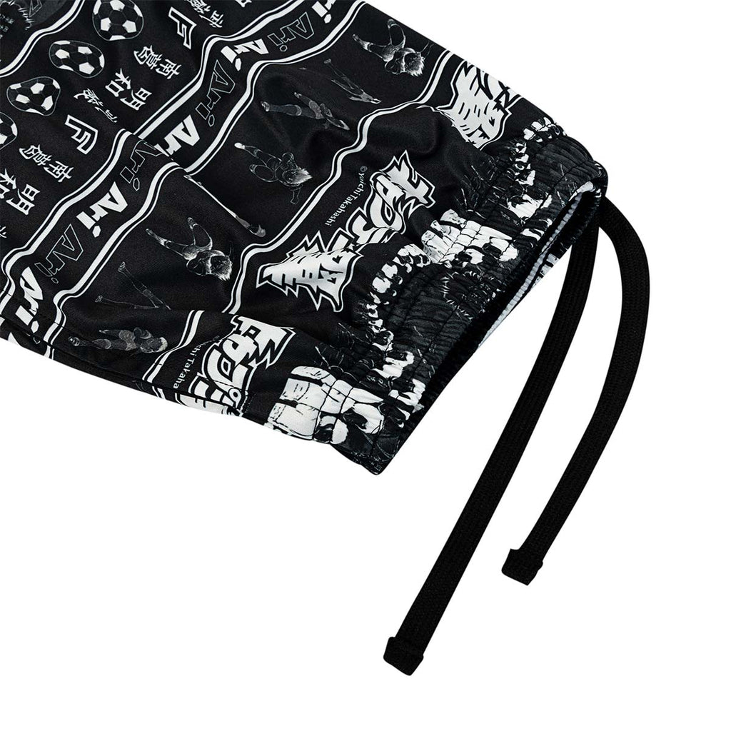 ARI X TSUBASA 2025 RELAXING PANTS - BLACK/WHITE/BLACK