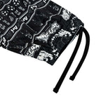 ARI X TSUBASA 2025 RELAXING PANTS - BLACK/WHITE/BLACK