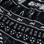ARI X TSUBASA 2025 RELAXING PANTS - BLACK/WHITE/BLACK