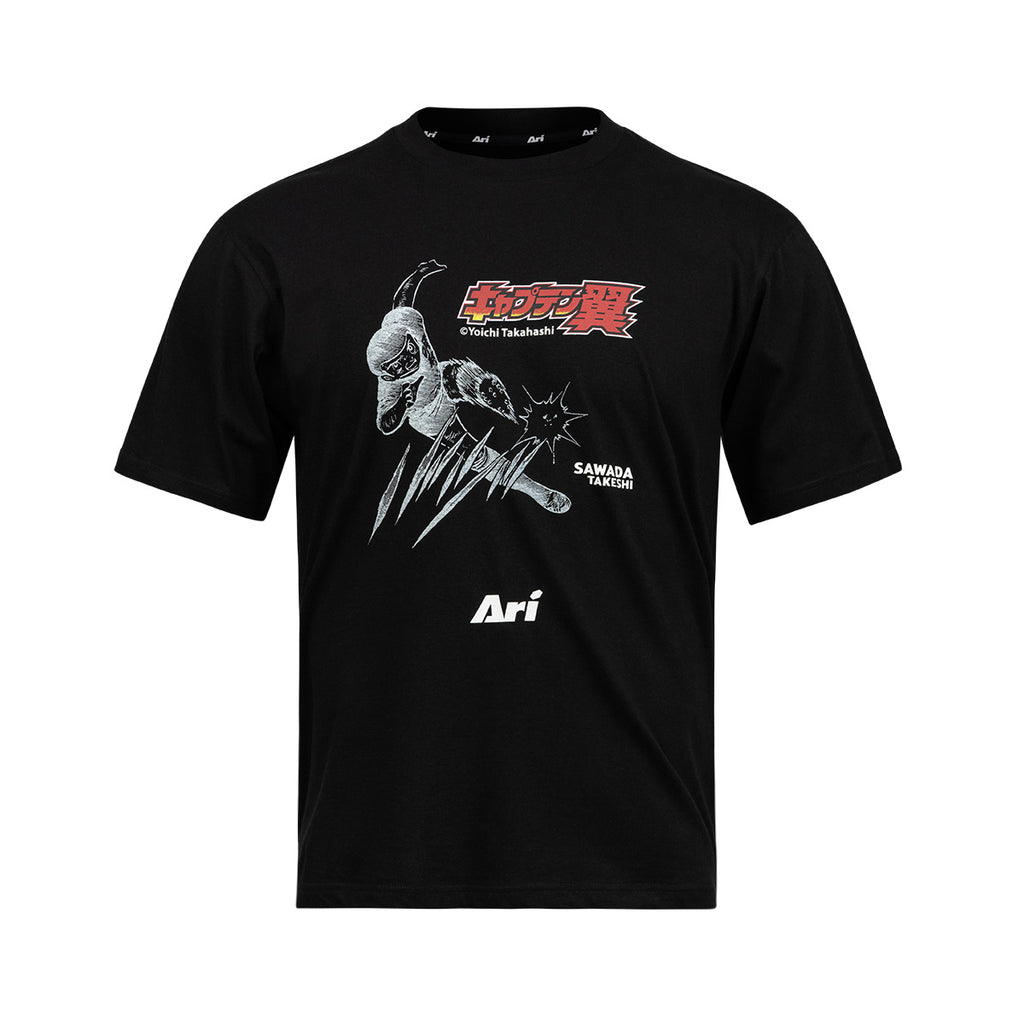 ARI X TSUBASA 2025 SAWADA REGULAR TEE - BLACK/WHITE/RED