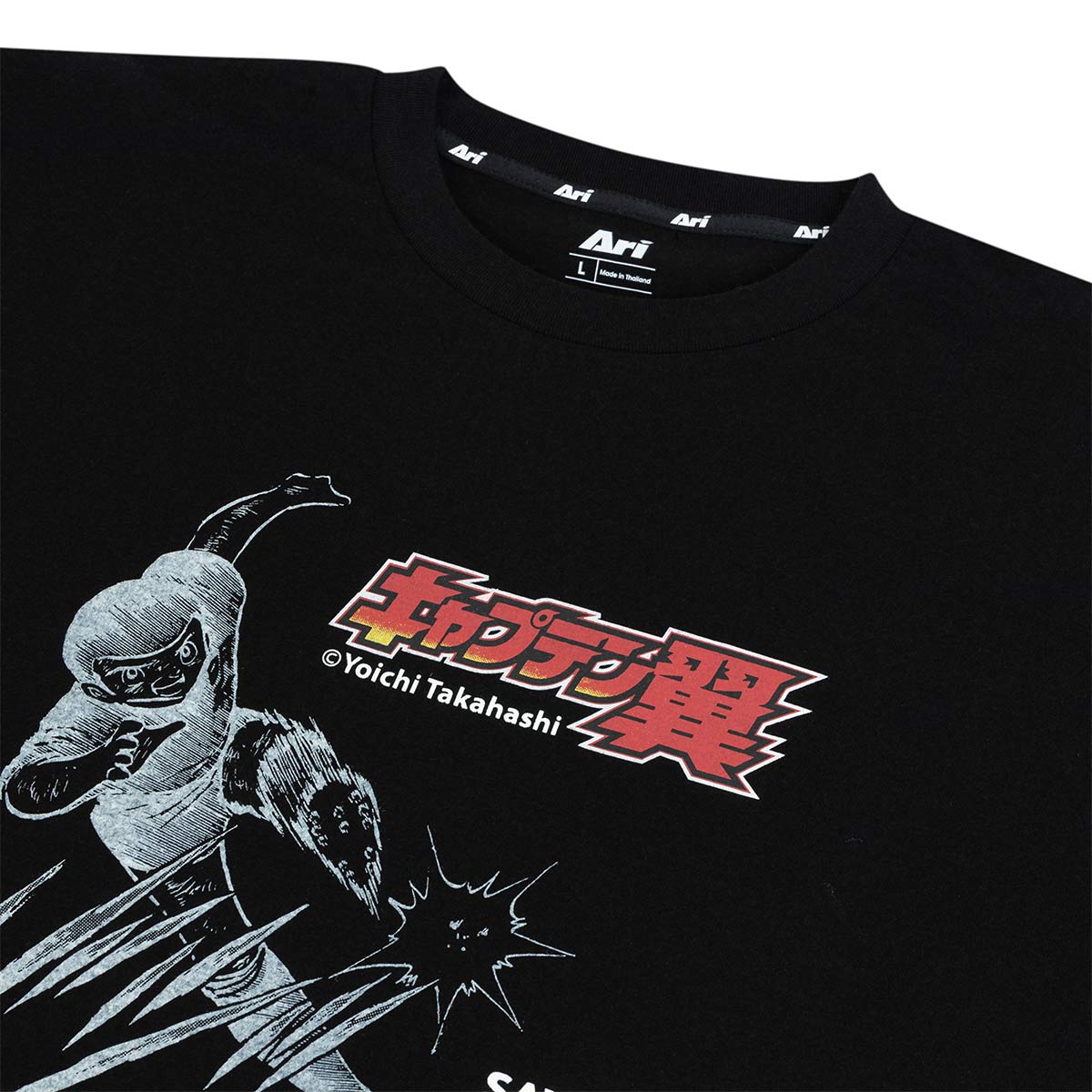ARI X TSUBASA 2025 SAWADA REGULAR TEE - BLACK/WHITE/RED