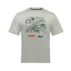ARI X TSUBASA 2025 TACHIBANA REGULAR TEE - GREY/BLACK/RED