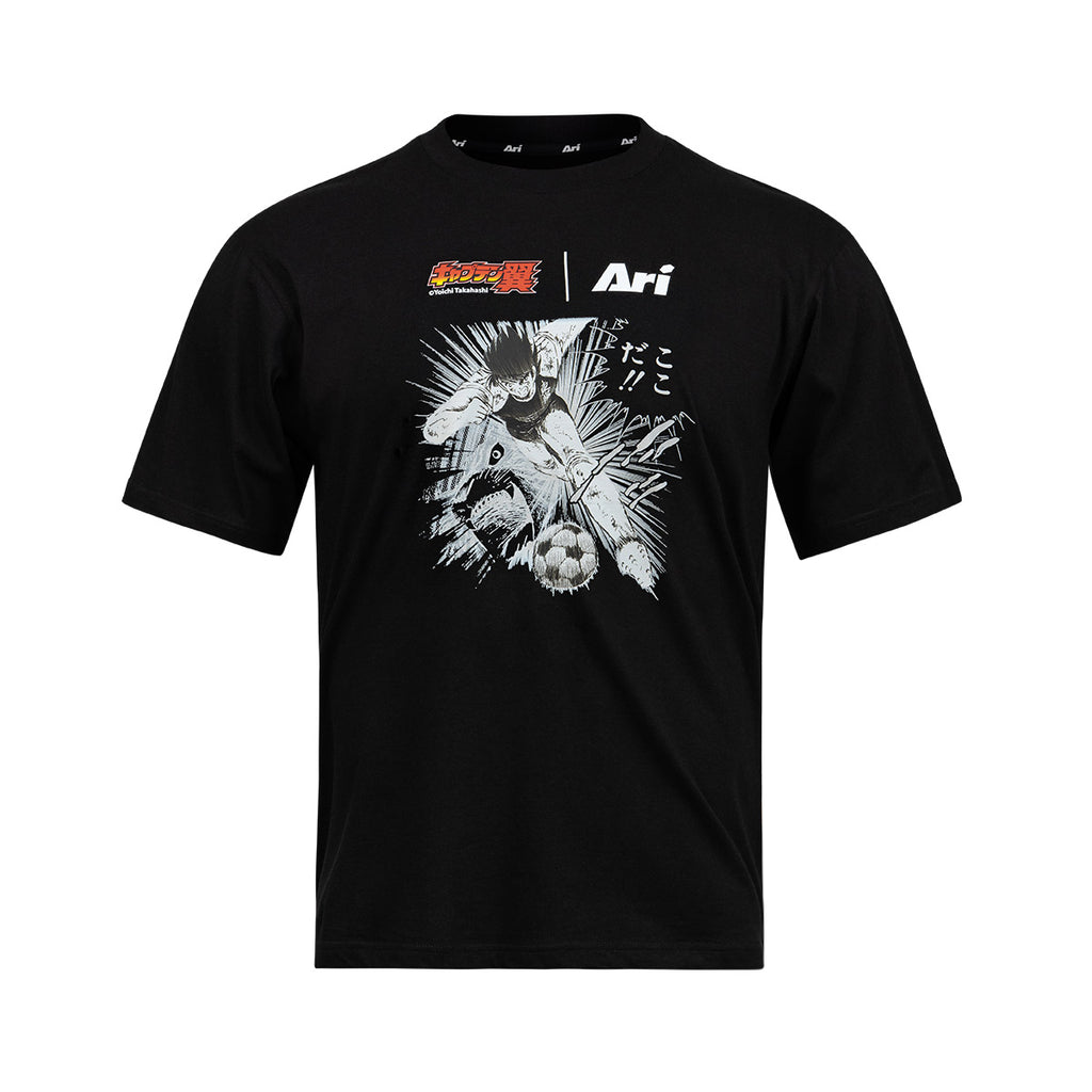 ARI X TSUBASA 2025 TIGER REGULAR TEE - BLACK/WHITE/RED