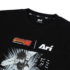ARI X TSUBASA 2025 TIGER REGULAR TEE - BLACK/WHITE/RED