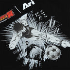ARI X TSUBASA 2025 TIGER REGULAR TEE - BLACK/WHITE/RED
