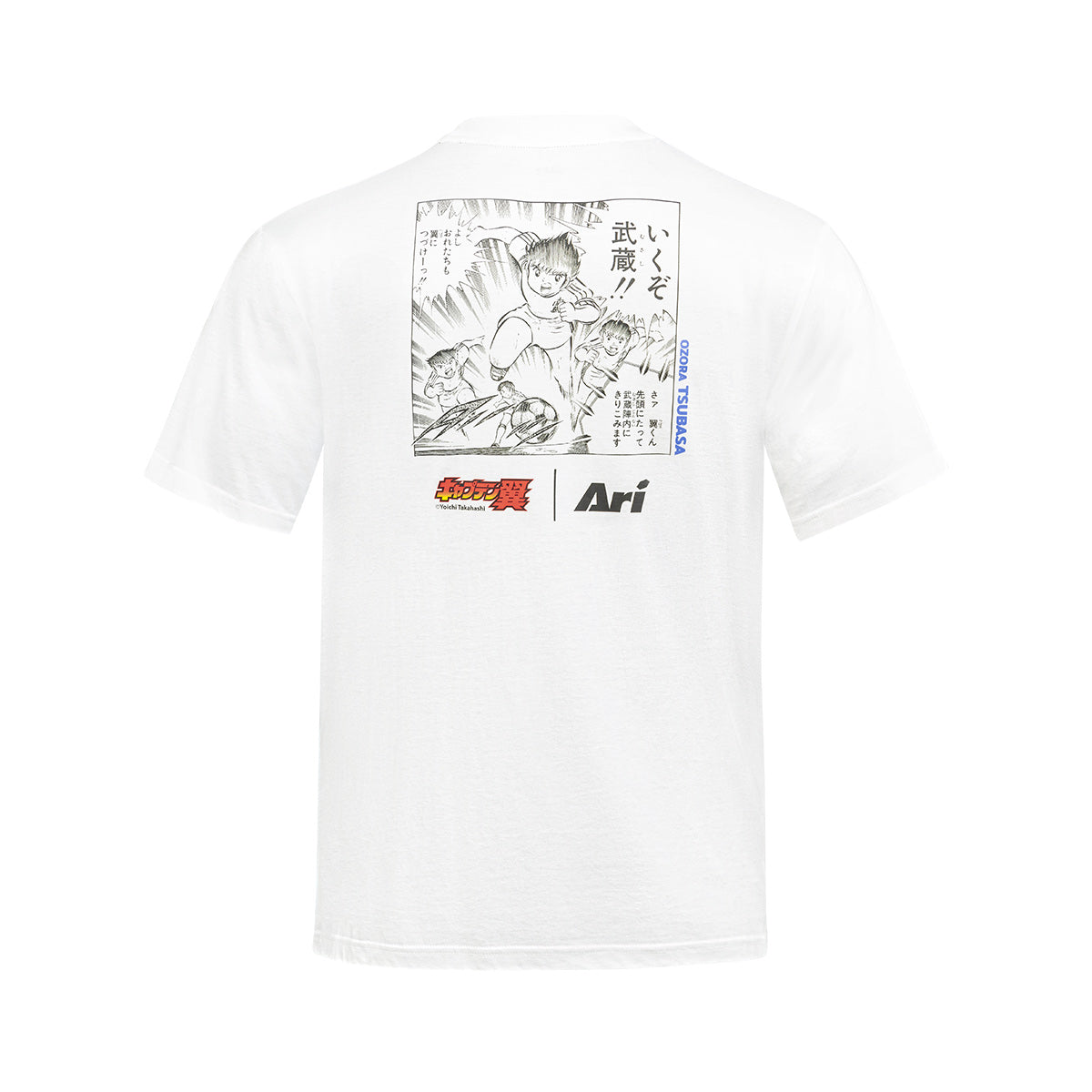 ARI X TSUBASA 2025 TSUBASA REGULAR TEE - WHITE/BLACK/RED