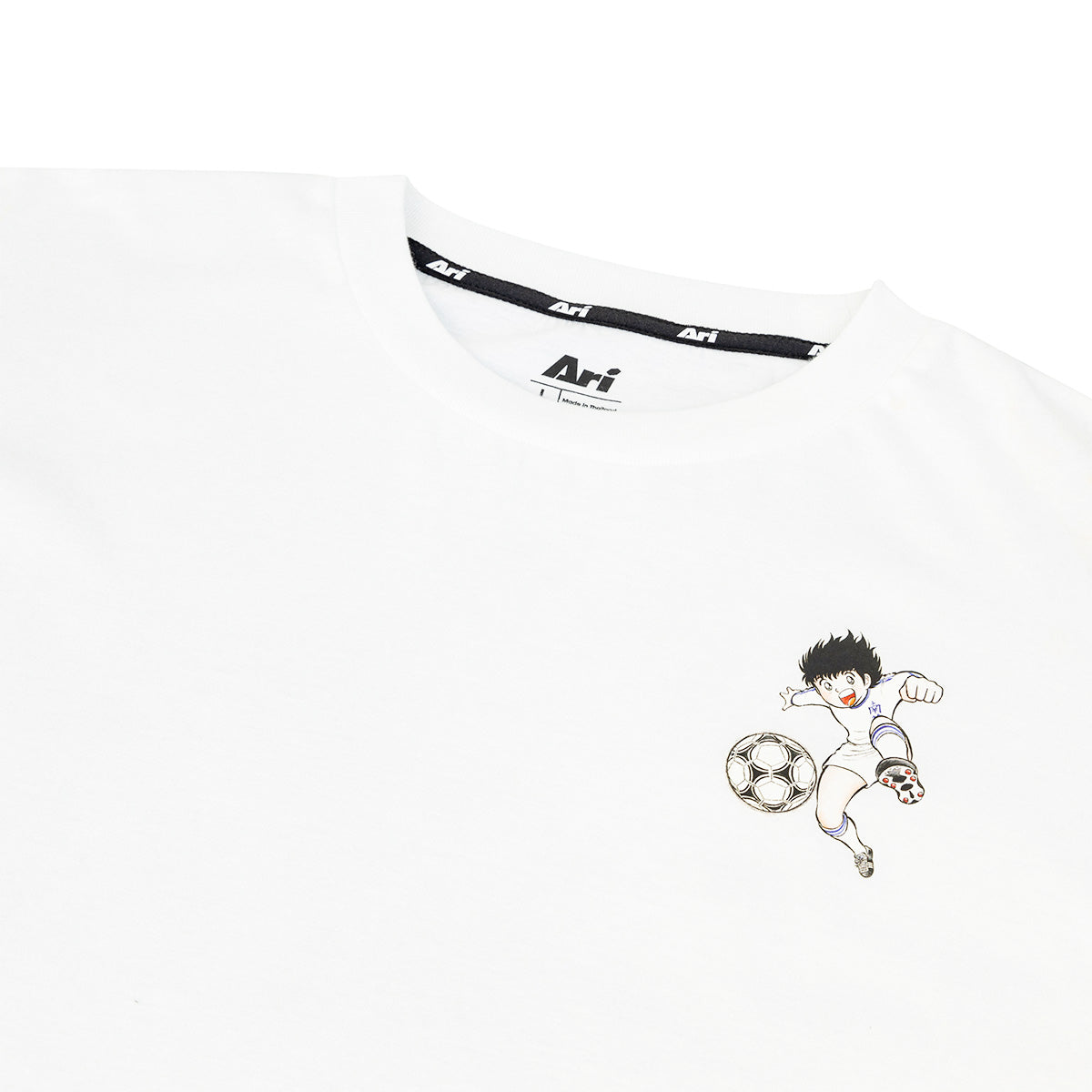 ARI X TSUBASA 2025 TSUBASA REGULAR TEE - WHITE/BLACK/RED