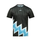 ARI ADEPT SYDNEY26 GRAPHIC RUNNING TEE - BLACK/BLUE/WHITE