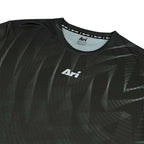 ARI ADEPT SYDNEY26 GRAPHIC RUNNING TEE - BLACK/BLUE/WHITE