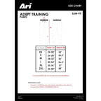 ARI ADEPT TRAINING PANTS - BLACK/BLACK/SILVER