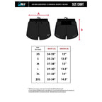 ARI MEN AEROSPEED V3 RUNNING SHORTS 3 INCHES - BLACK/BLACK/SILVER