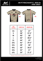 ARI PT PRACHUAP FC 2025/2026 HOME PLAYER JERSEY - ORANGE/BLACK/WHITE