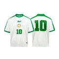 ARI X CAPTAIN TSUBASA WORLD YOUTH OWAIRAN RETRO JERSEY - WHITE/GREEN/BLACK