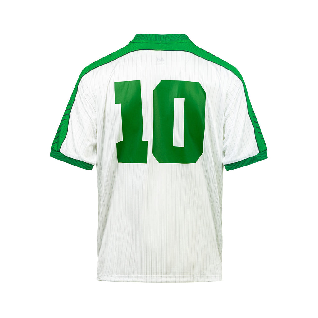ARI X CAPTAIN TSUBASA WORLD YOUTH OWAIRAN RETRO JERSEY - WHITE/GREEN/BLACK