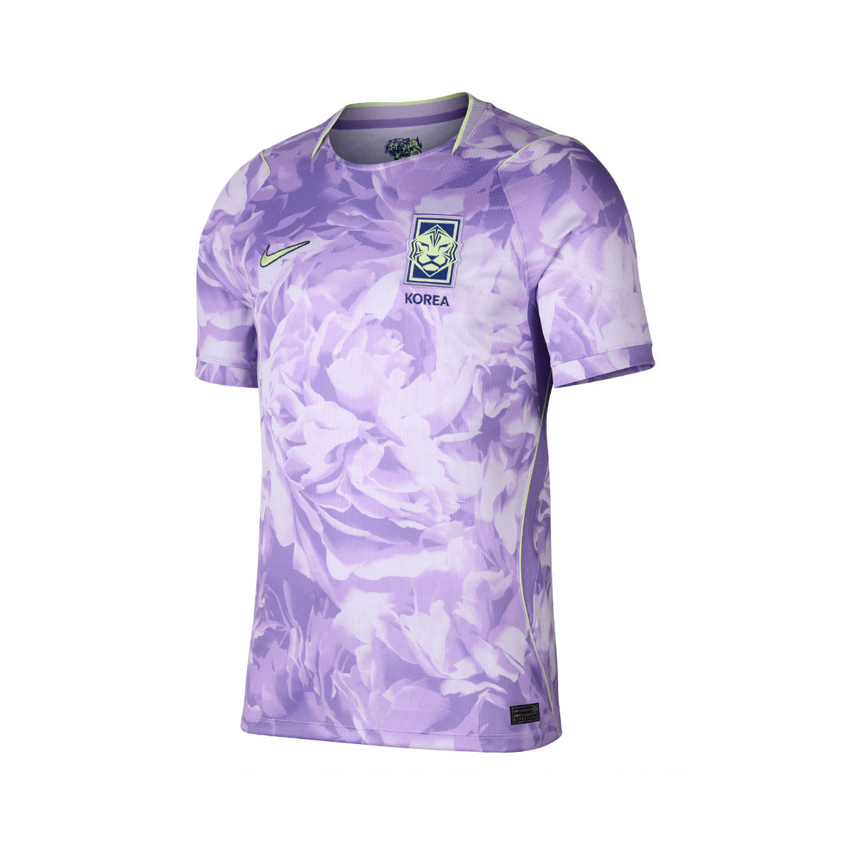 NIKE SOUTH KOREA 2026 AWAY REPLICA JERSEY - SPACE PURPLE/LT LIQUID LIME