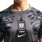 NIKE SOUTH KOREA 2026 GOALKEEPER REPLICA JERSEY - BLACK/MEDIUM ASH/WHITE