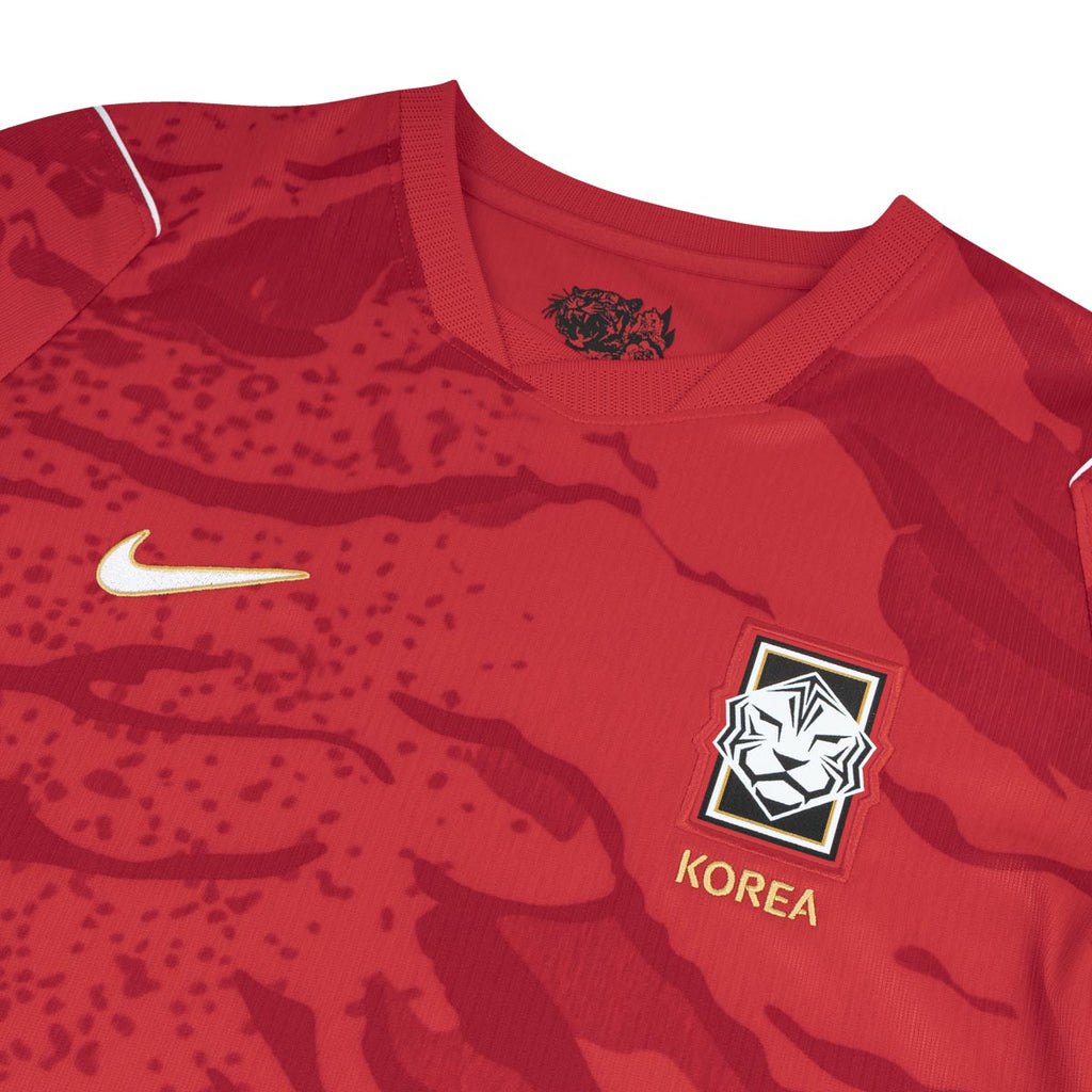 NIKE SOUTH KOREA 2026 HOME REPLICA WOMEN JERSEY - GLOBAL RED/BLACK/WHITE/CLUB GOLD
