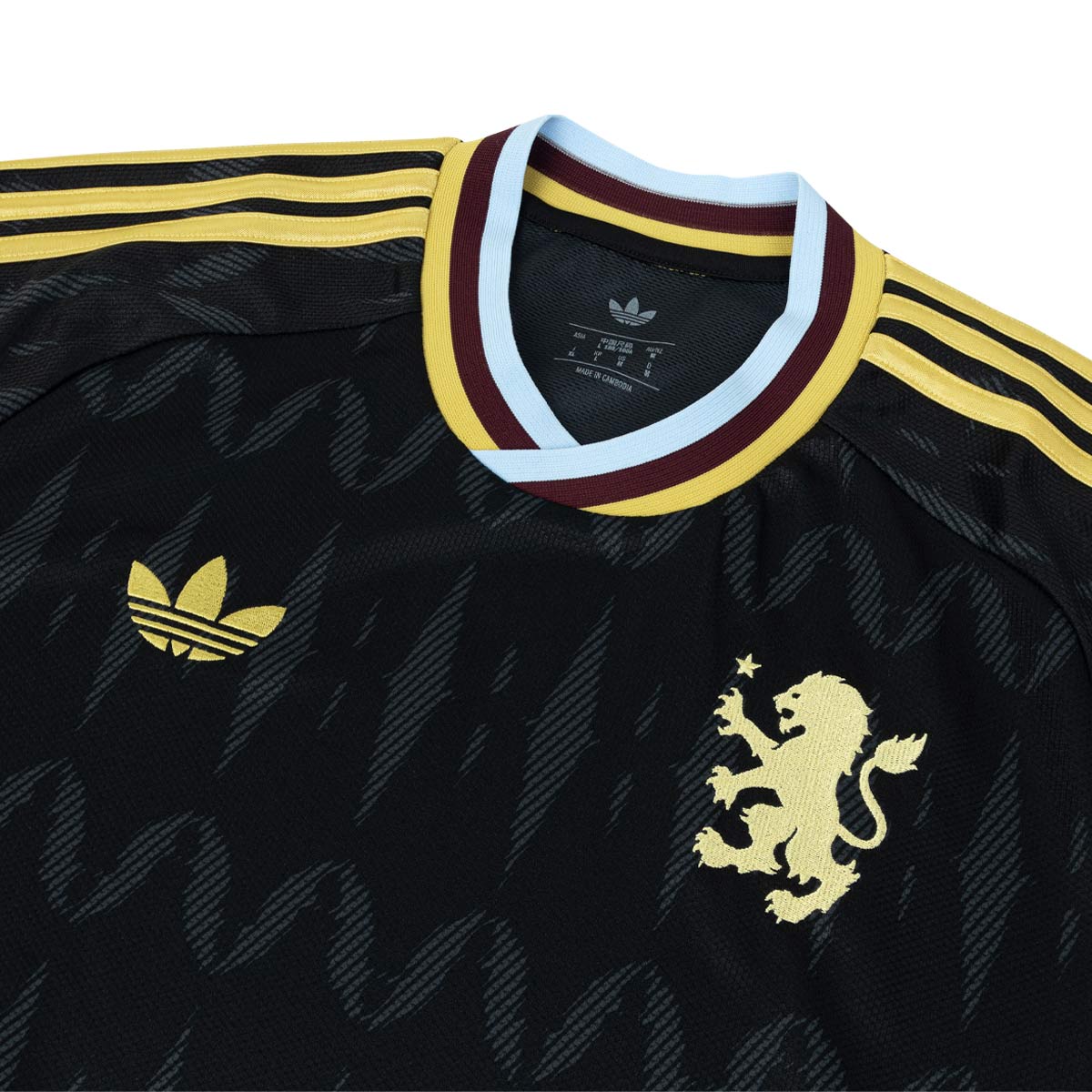 ADIDAS ASTON VILLA 2026/2027 AWAY REPLICA JERSEY - BLACK