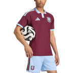 ADIDAS ASTON VILLA 2026/2027 HOME PLAYER JERSEY - MAROON/GLOW BLUE